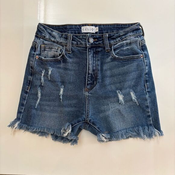 Cello Pants - Cello HIGH-RISE Jean SHORTS 3